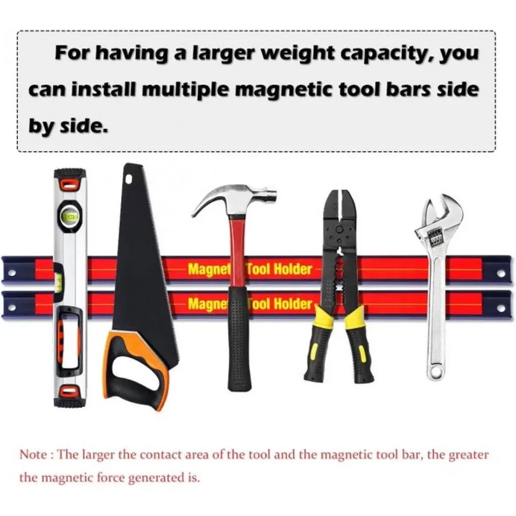 2x Magnetic Tool Holder - 18" / 46 cm