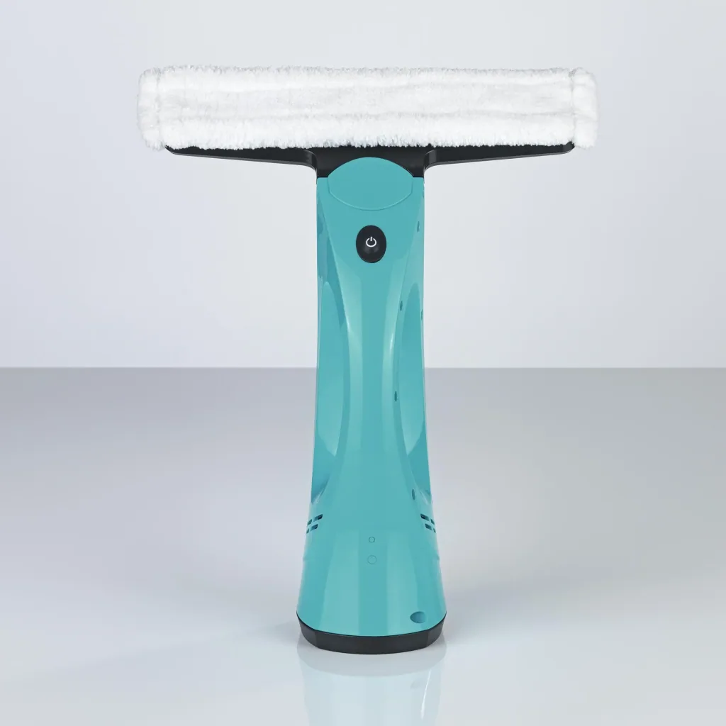 Cordless window cleaner 3-in-1 - window vacuum with sprayer - foamer - squeegee