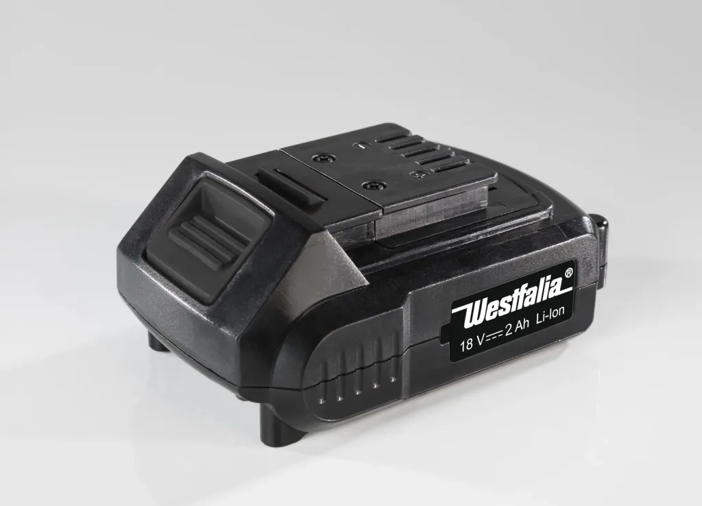 Starter set 18 Volt Li-Ion family: 1 x battery 2.0 Ah + 1 x quick charger