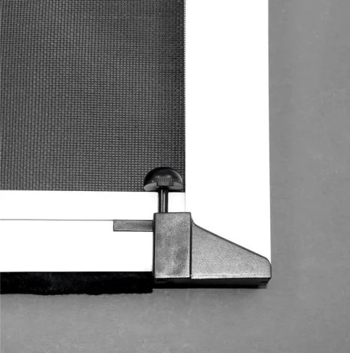 Insect screen roller blind, 130 x 160 cm in white