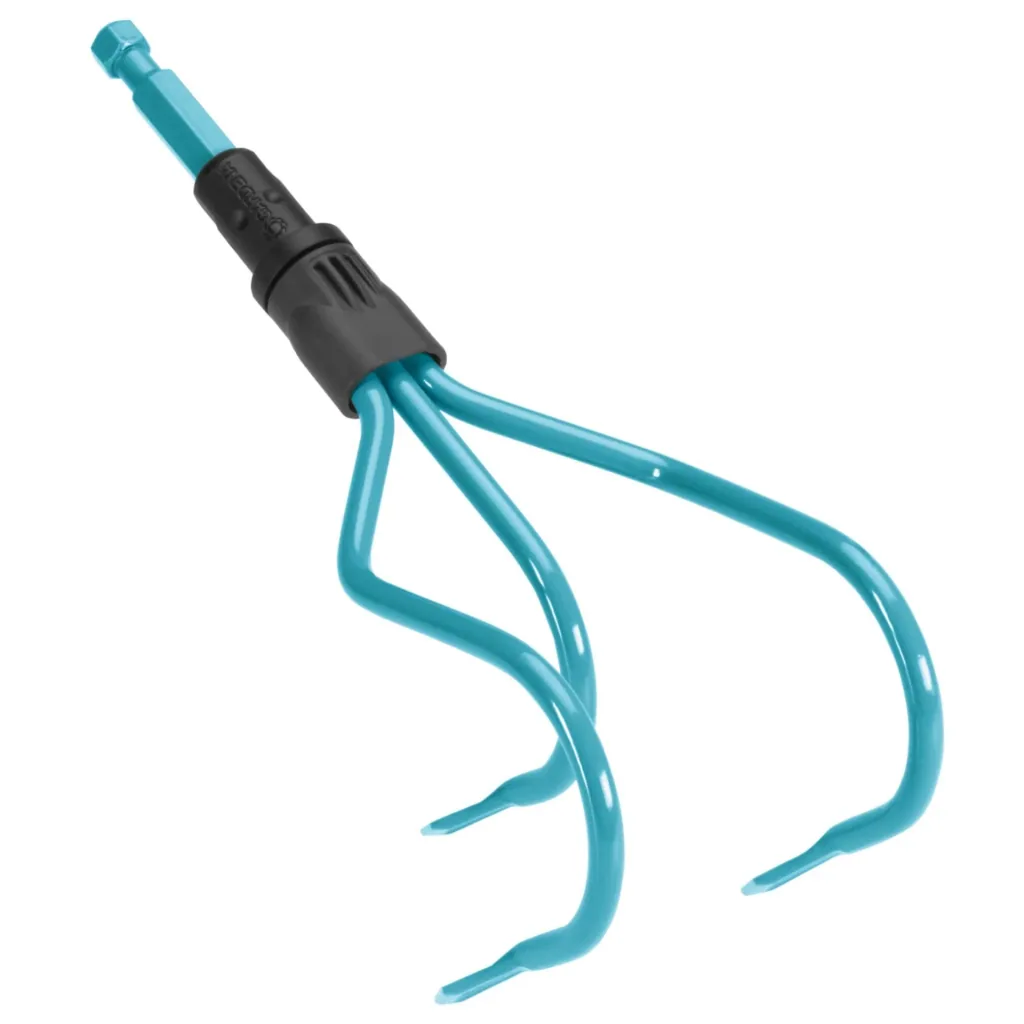 Combisystem cultivator, 3 tines, 10 cm wide