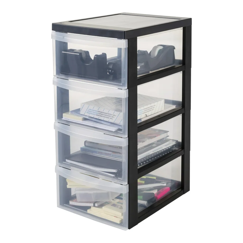 Mobile container DC-005 with 4 medium drawers