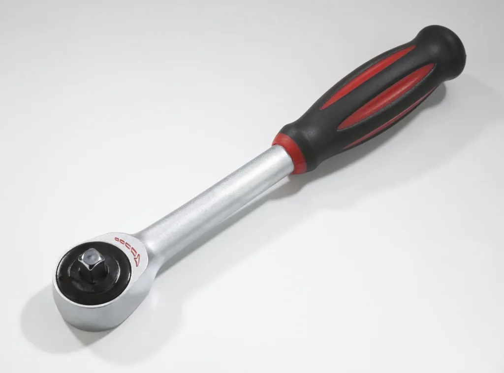Push-through ratchet 1/4"