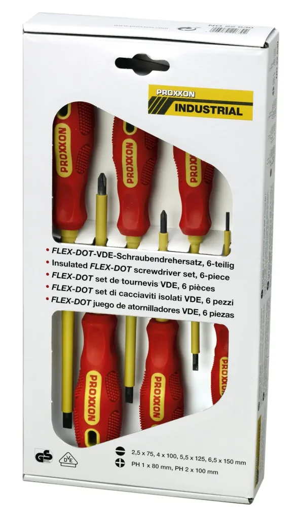 FLEX-DOT screwdriver set TX / TTX (6 pieces)