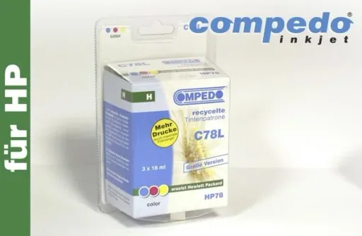 Printer cartridge for HP 78A Color