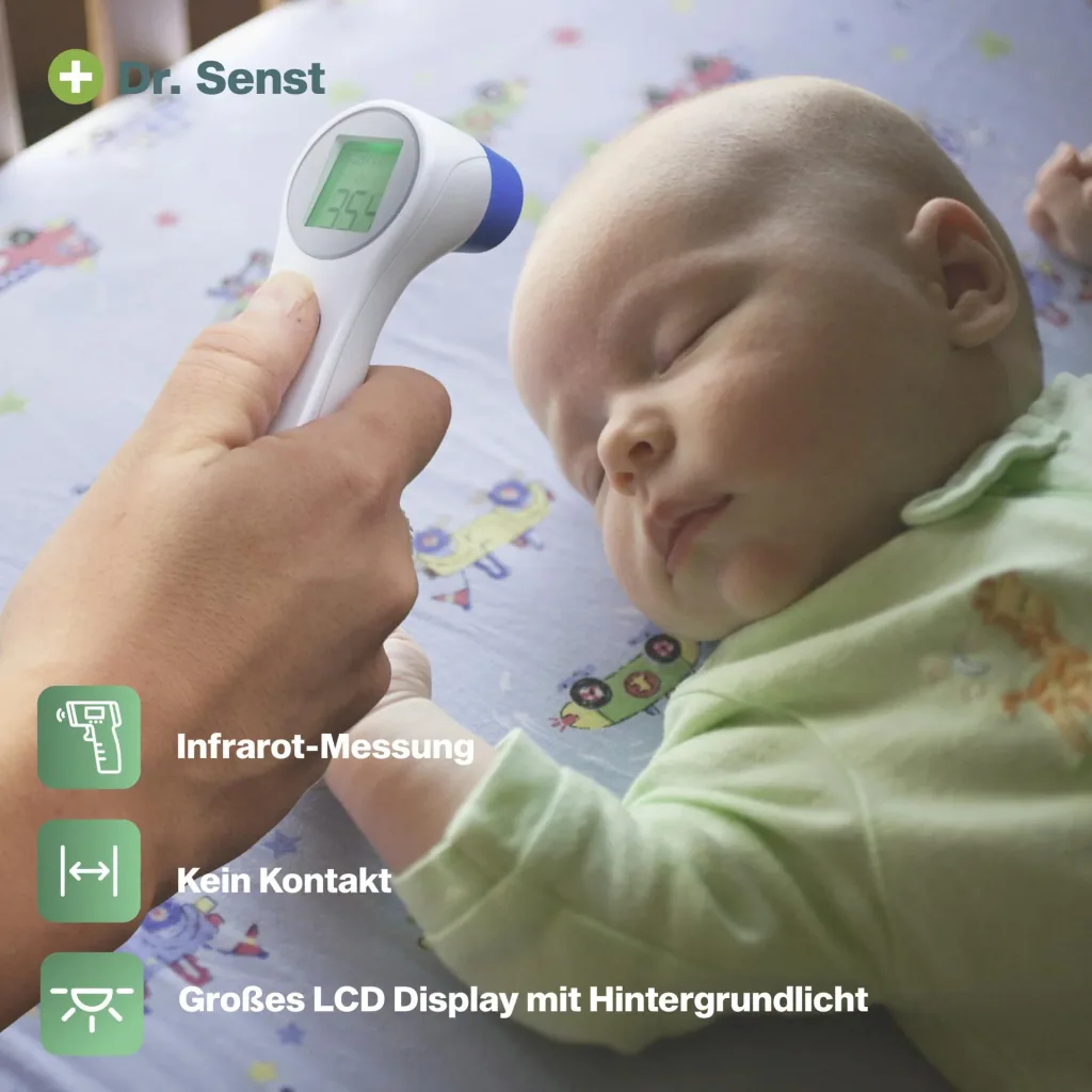 Infrared forehead thermometer