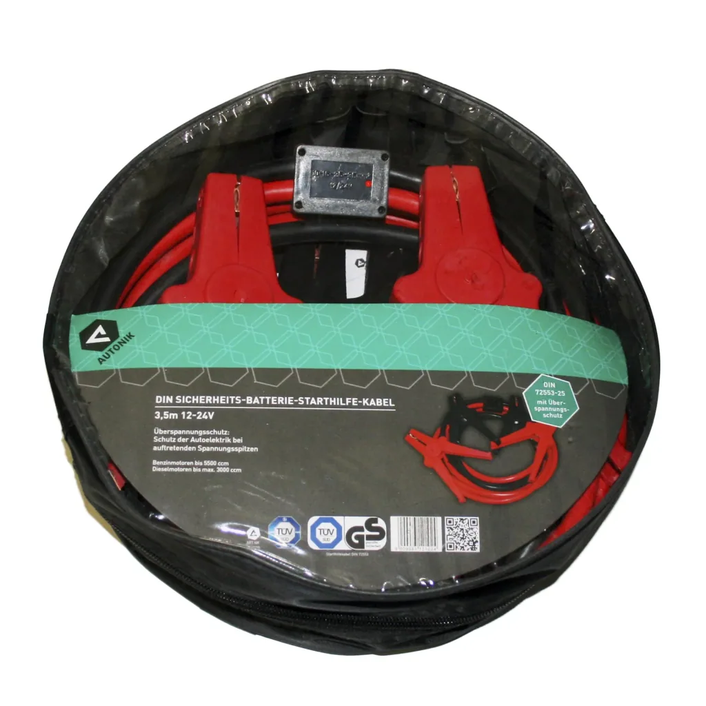 Starter cable DIN 25 mm² - 3.5 Meters