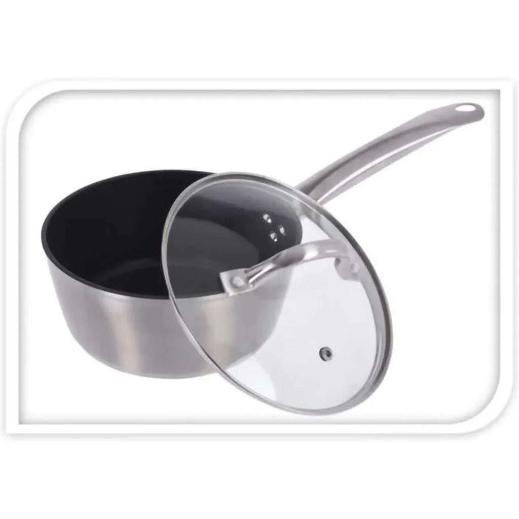Cooking pot - 18 cm - Silver