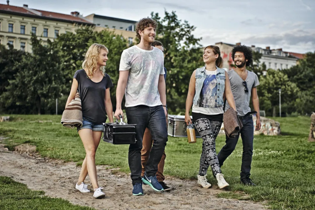 Charcoal grill Go-Anywhere, Black