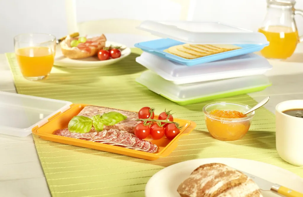 Cold cuts containers, 4-piece set