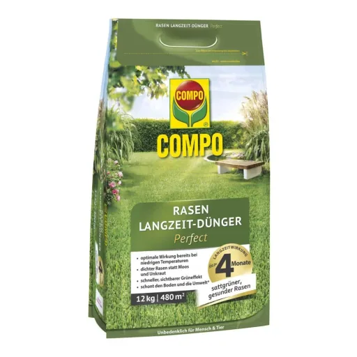 Lawn long-term fertilizer Perfect 12 kg for 480 m²