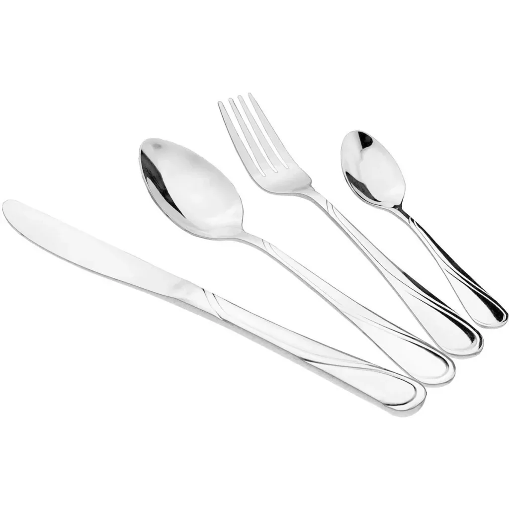 Cheffinger cutlery - 24 pieces - stainless steel