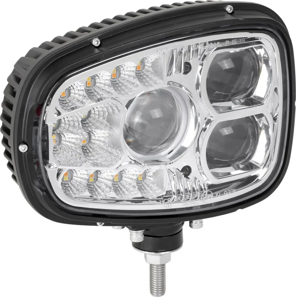 LED complete headlight right 12 to 32 Volt