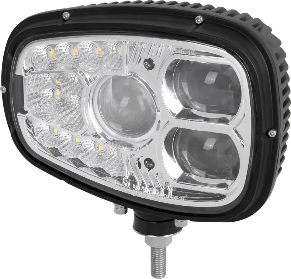 LED complete headlight right 12 to 32 Volt