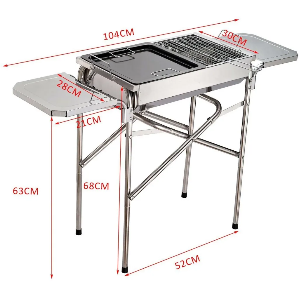 Charcoal grill BBQ charcoal charcoal grill stand grill