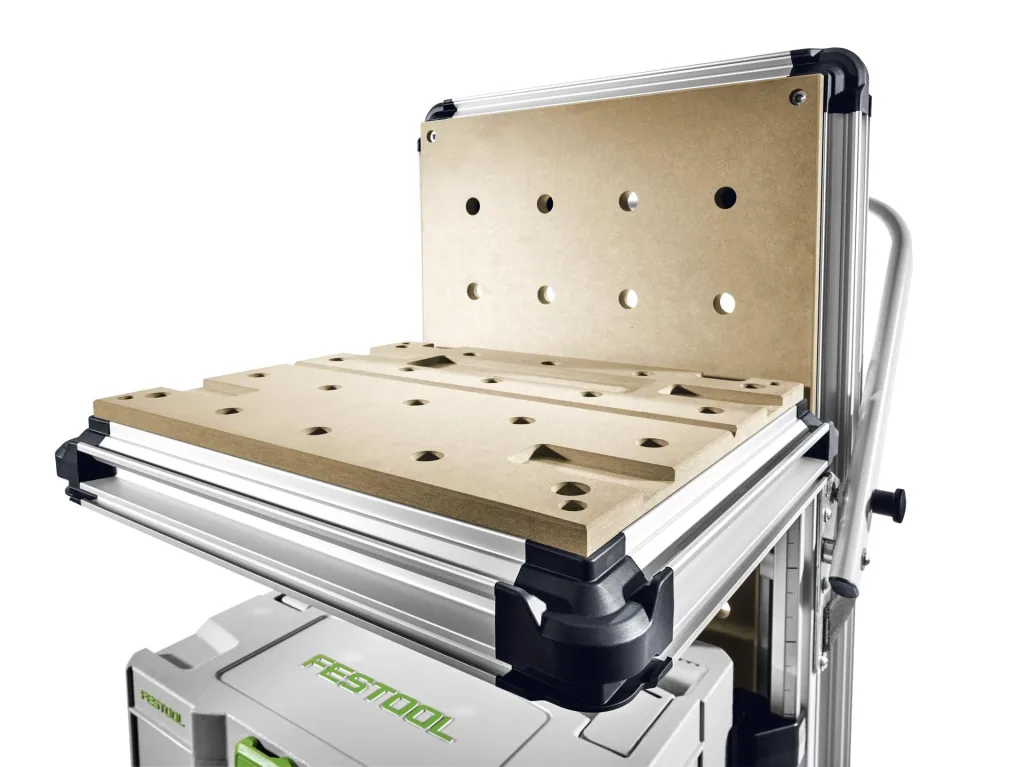 Mobile workshop workbench MW 1000 Basic on wheels including pull-out SYS-AZ-MW 1000
