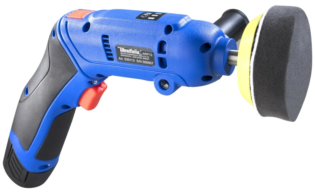 12 Volt Cordless Polishing Machine Rotation - including accessories and bag