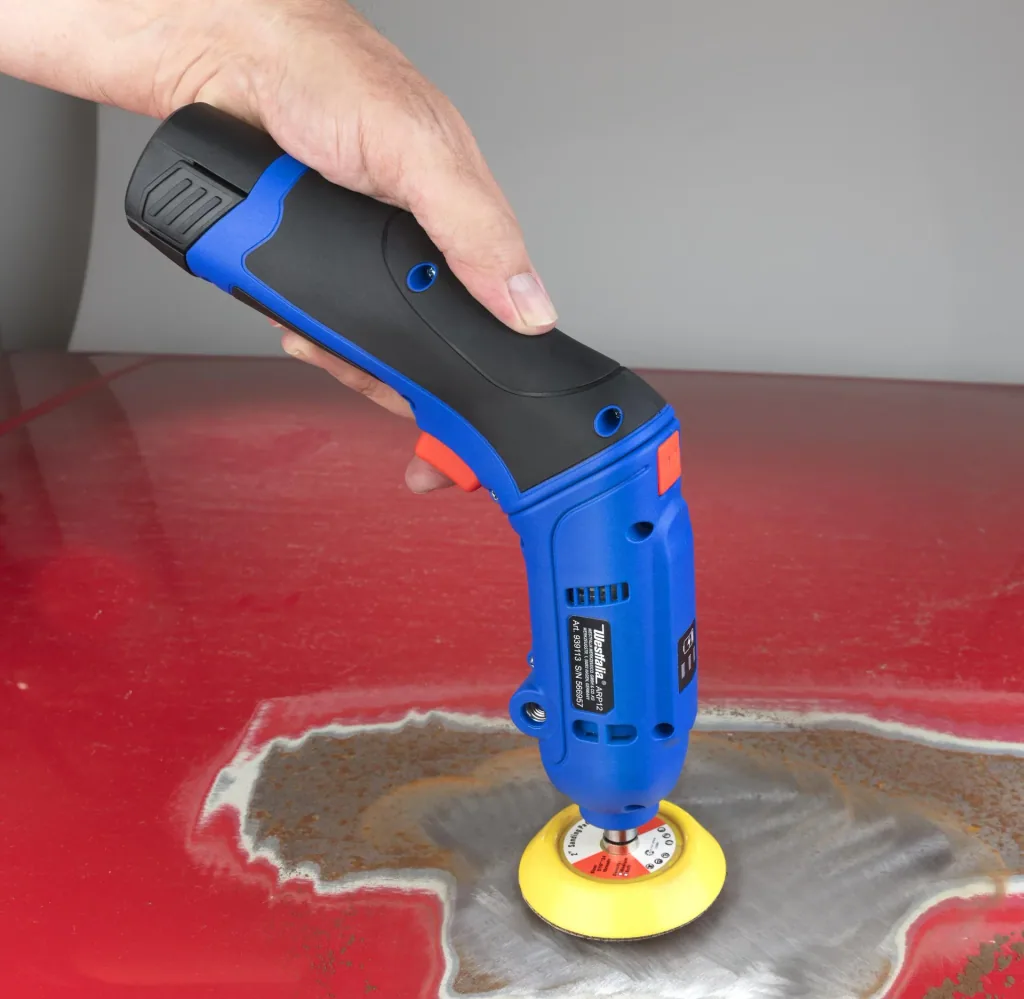12 Volt Cordless Polishing Machine Rotation - including accessories and bag