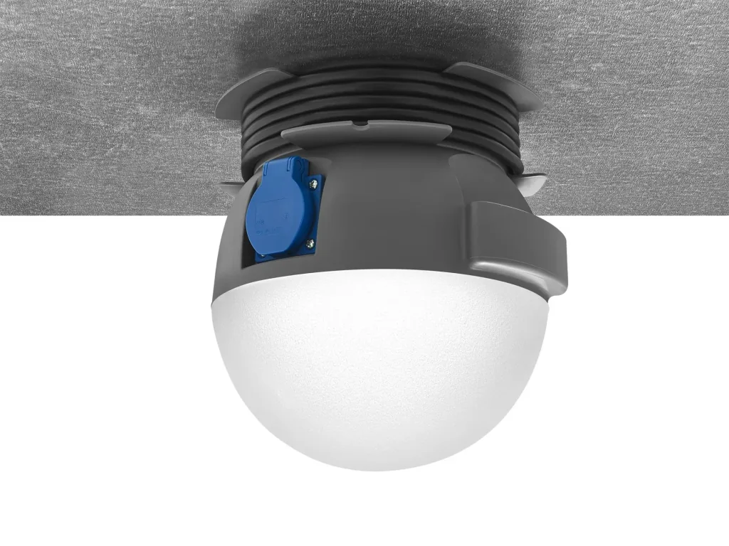 LED work light Future Ball 20W, with socket