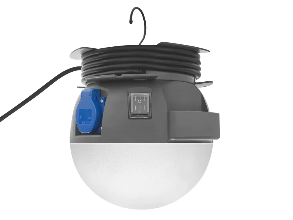 LED work light Future Ball 20W, with socket