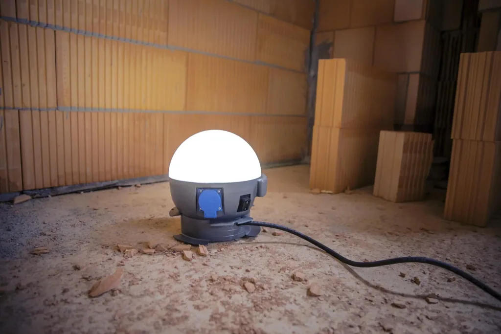 LED work light Future Ball 20W, with socket