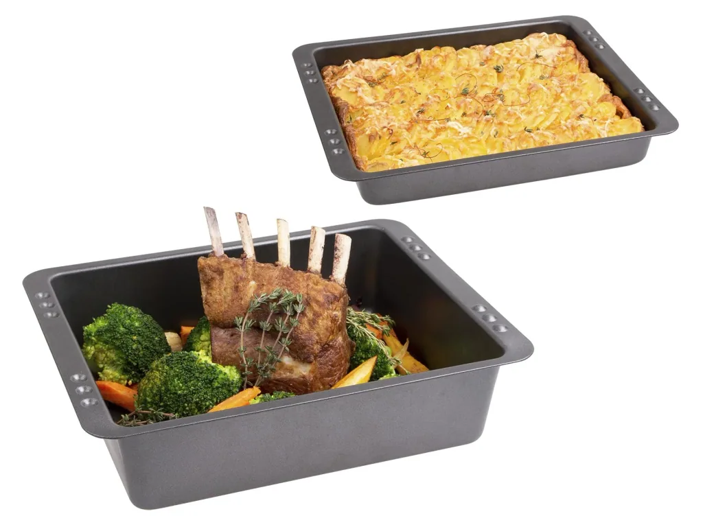 Easy Oven 4-piece combo roasting set including spatula and recipe book