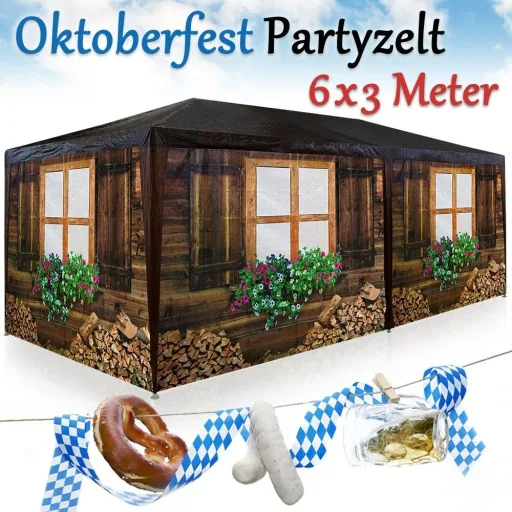 Marquee Alpine hut Marquee Pavilion Marquee 6x3 m