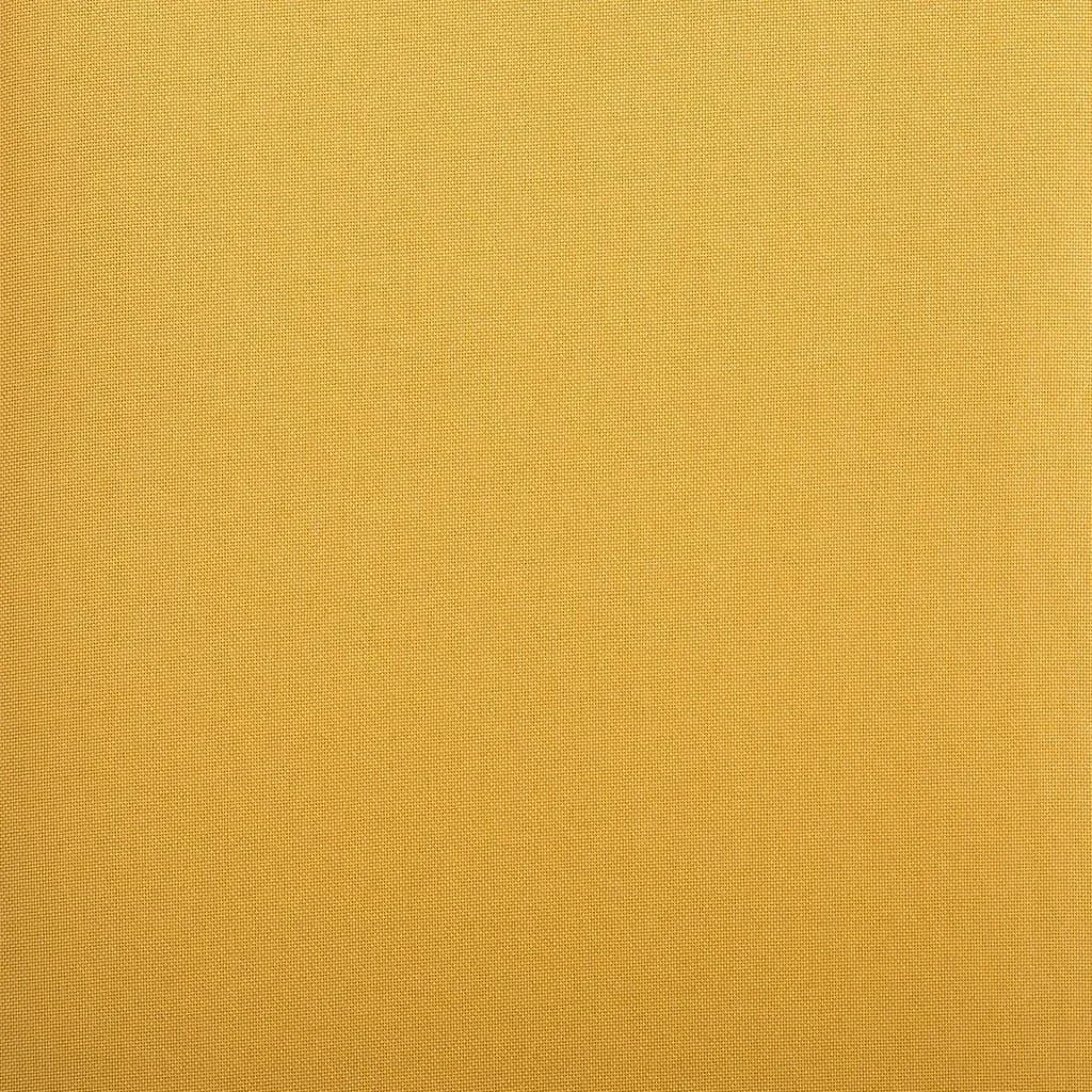 Dining room chairs 2 pcs fabric yellow