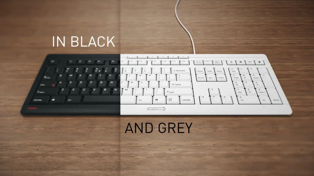 Wired keyboard STREAM KEYBOARD gray