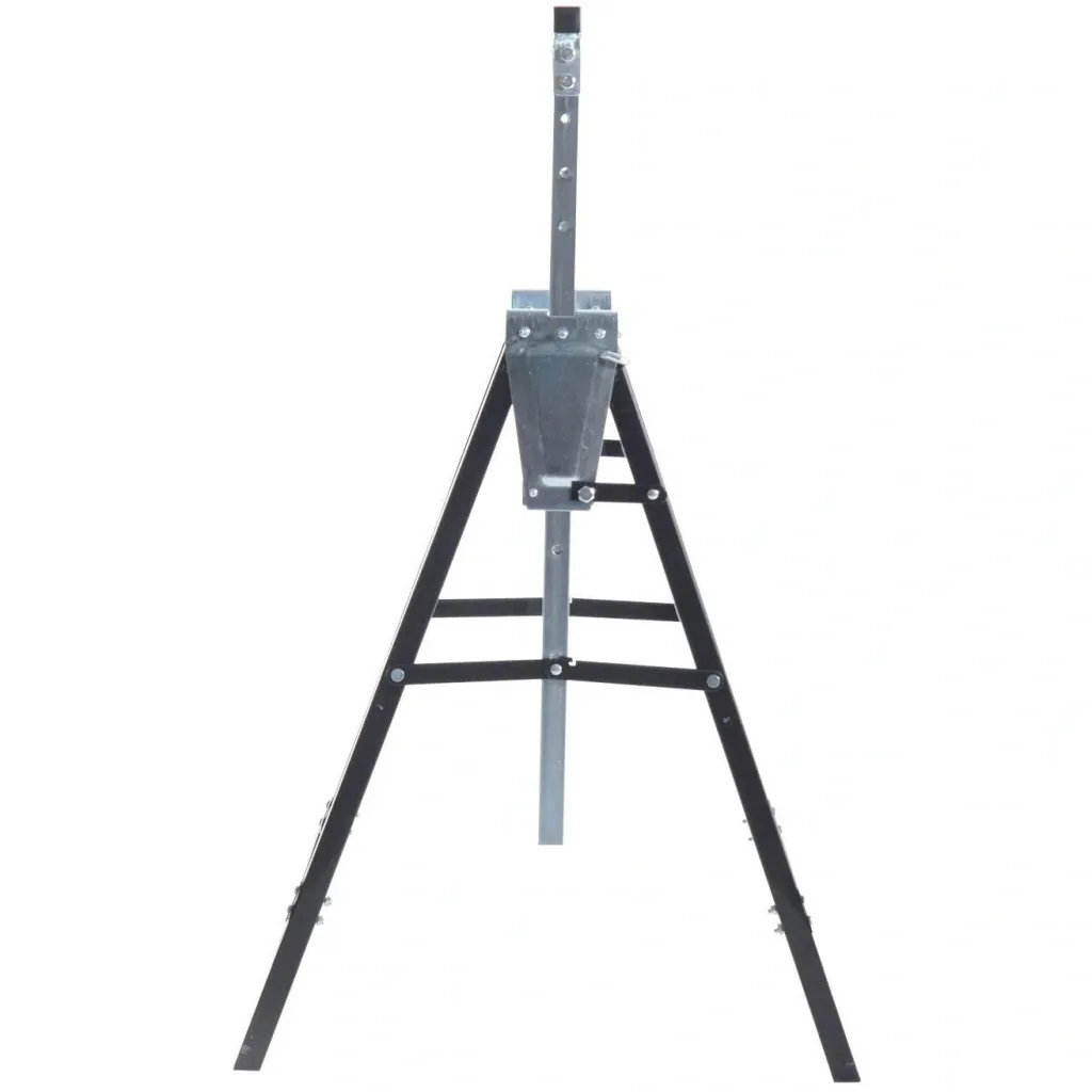 2 x scaffolding trestle folding trestle steel black