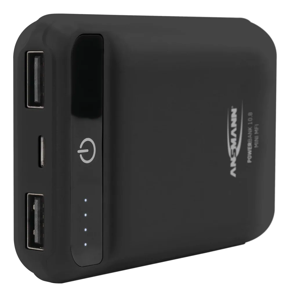Power bank (external battery) with 10000 mAh