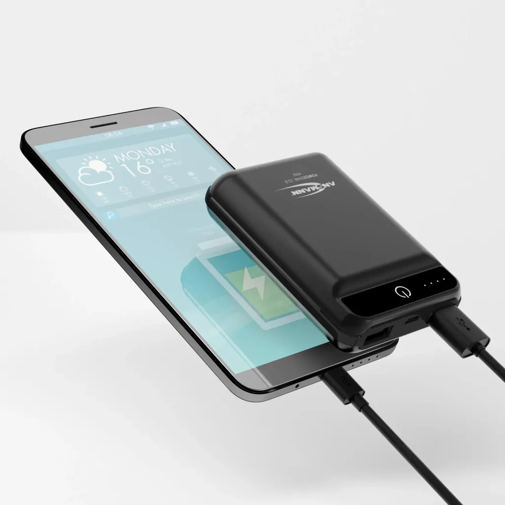 Power bank (external battery) with 10000 mAh