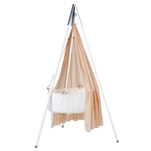 Leander baby cradle beige white