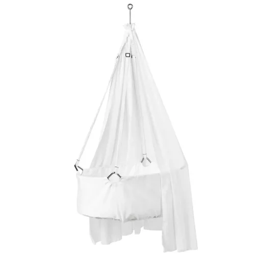 Leander baby cradle beige white