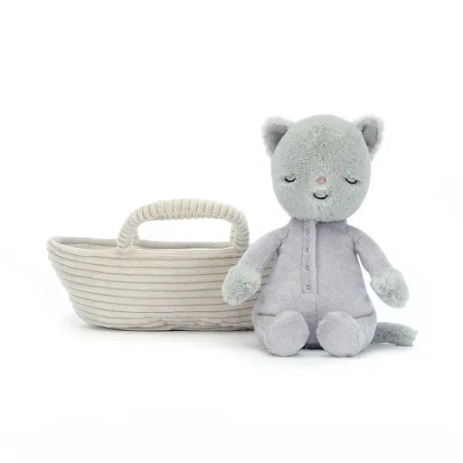 Jellycat Soft Toy, Cuddly toy - Rock-a-Bye Kitten