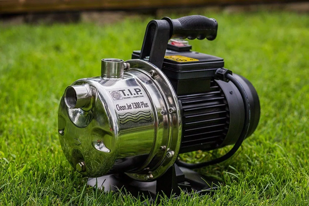 Garden pump stainless steel Clean Jet 1300 Plus with 4 m suction fitting, up to 4,400 l/h flow rate