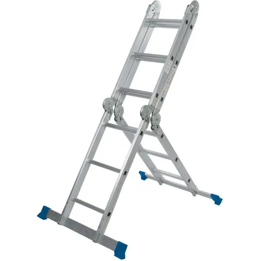 Multifunctional ladder with platform 3.6 m (12 rungs)