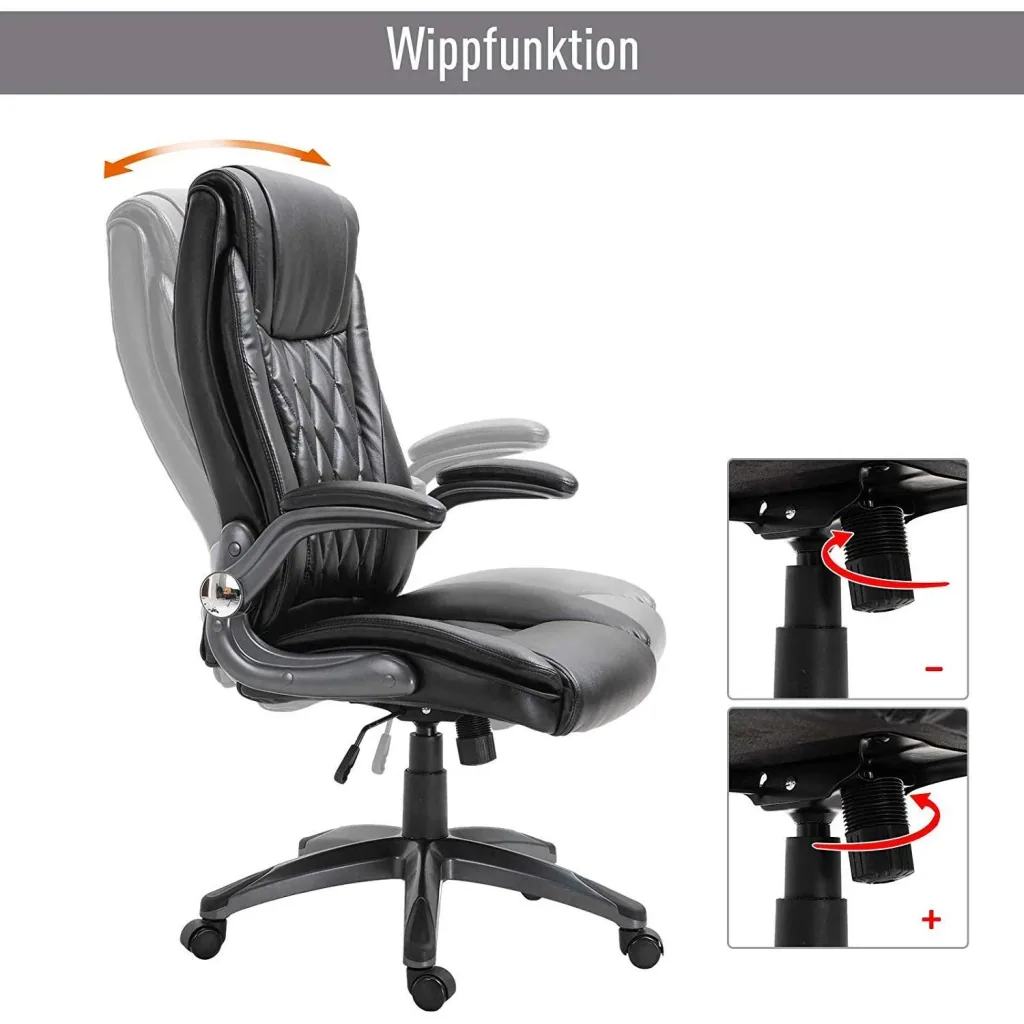 Office chair with rocking function