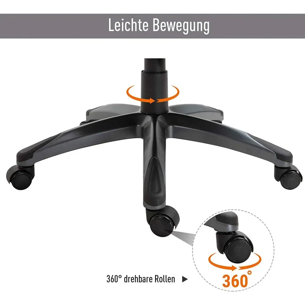 Office chair with rocking function