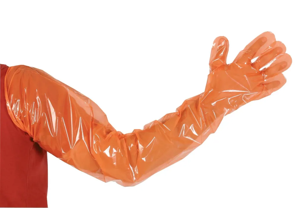 Disposable gloves "VetBasic", sleeve-length