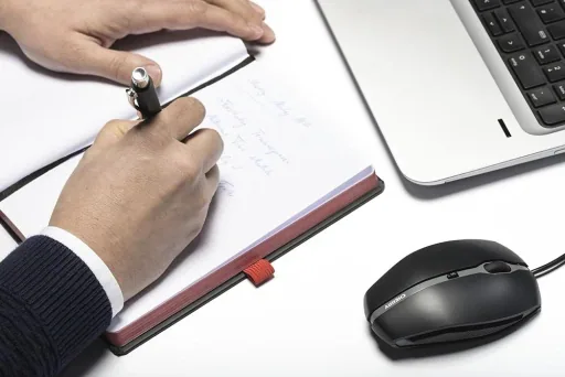 Wired mouse GENTIX 4K black