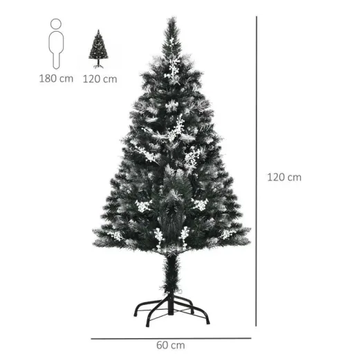 Artificial Christmas tree 1.2 m Christmas tree snow