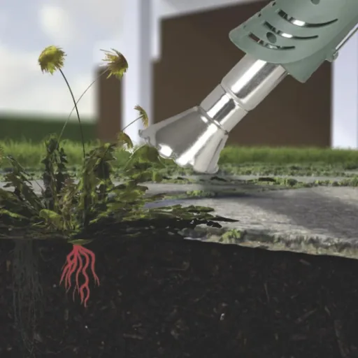 Hot air weed killer "Bionic Burner"