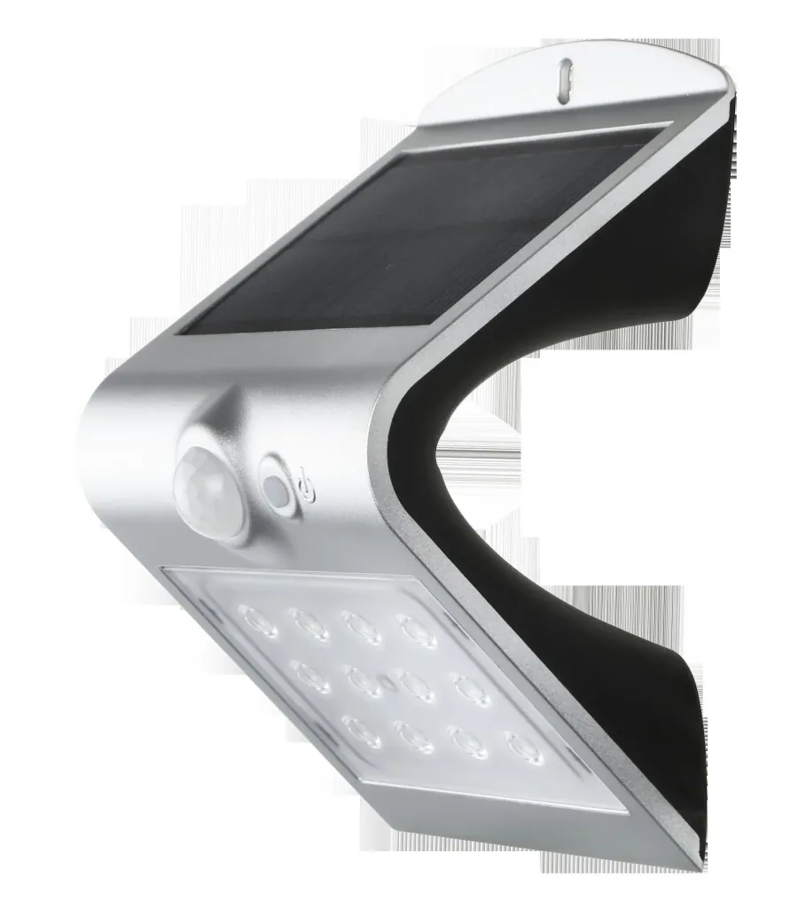 Solar wall and fence light