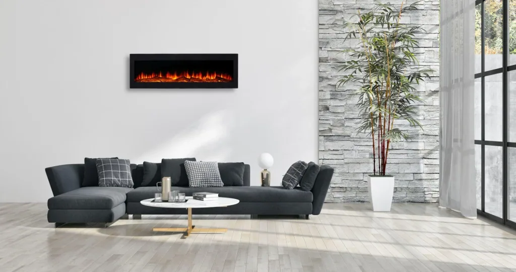 Electric fireplace "Lausanne" with remote control