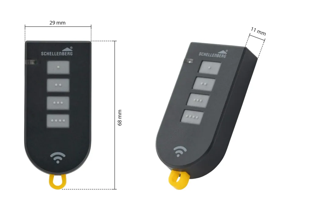 Smart DRIVE radio handheld transmitter, 4-channel, 868.4 MHz, anthracite