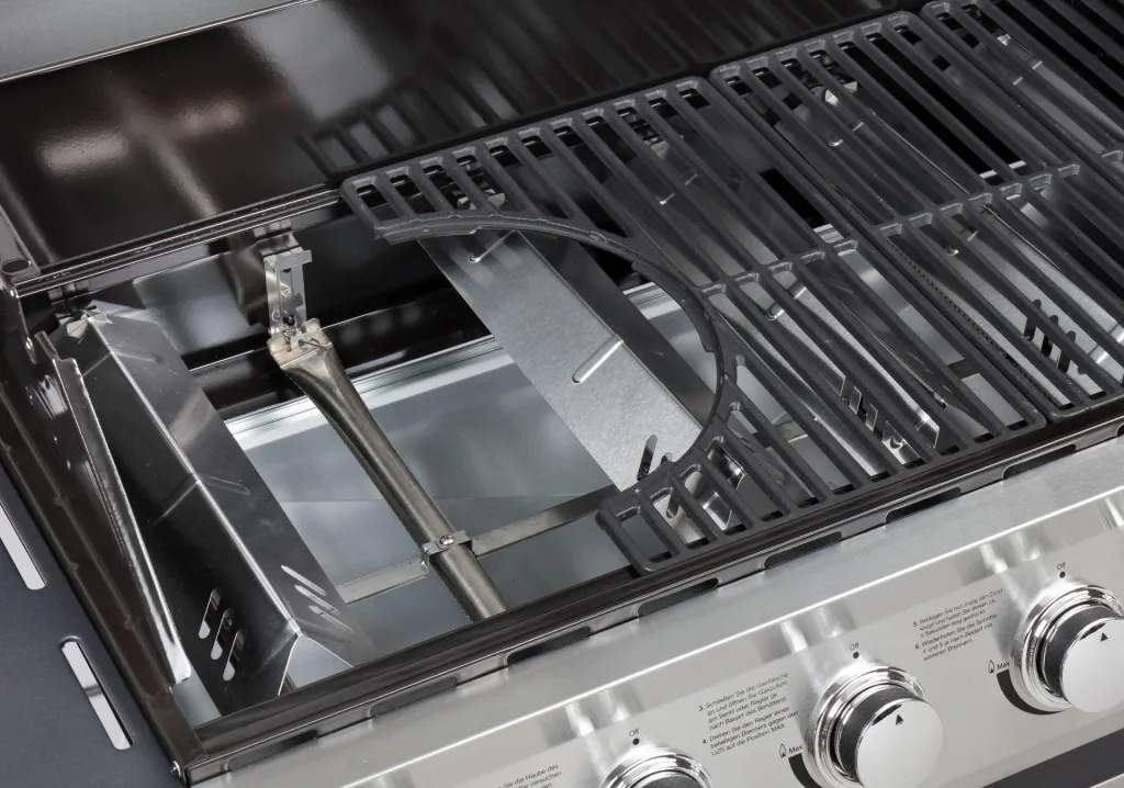 Stainless steel gas grill "Long Beach"