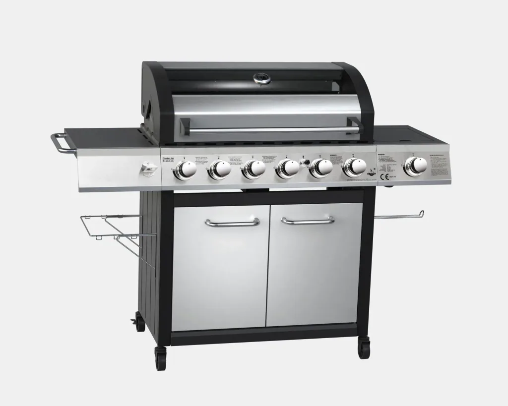 Stainless steel gas grill "Long Beach"