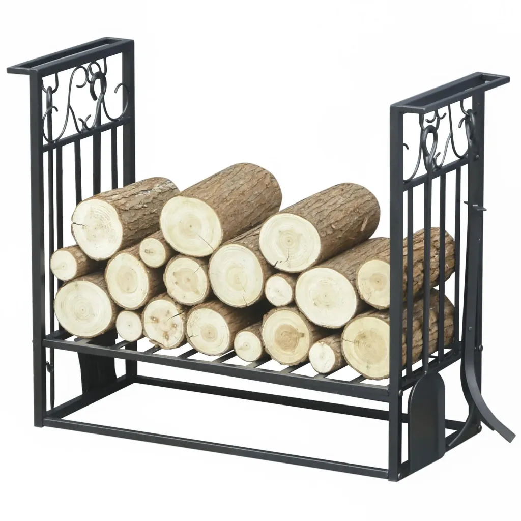 Firewood standard with firewood accessories increased steel