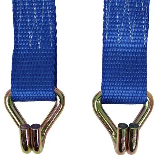 Lashing strap with ratchet and hook 50mmx5m.